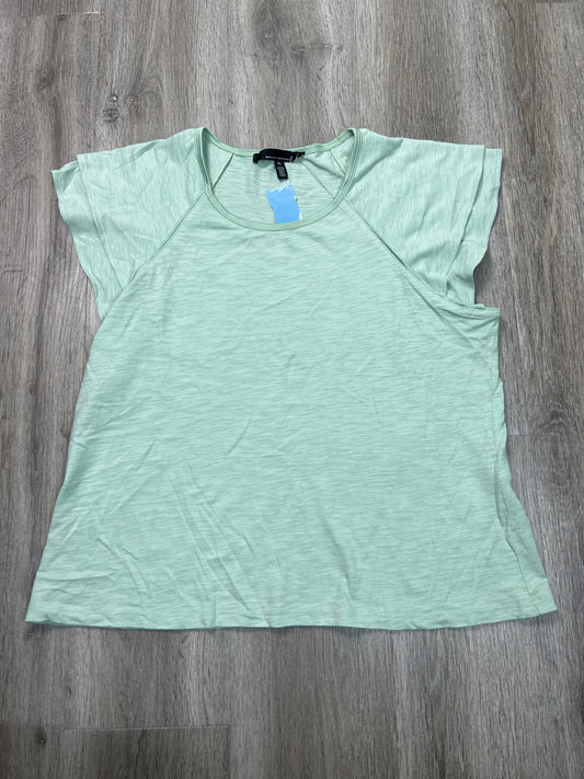 Top Short Sleeve By White House Black Market In Green, Size: Xl