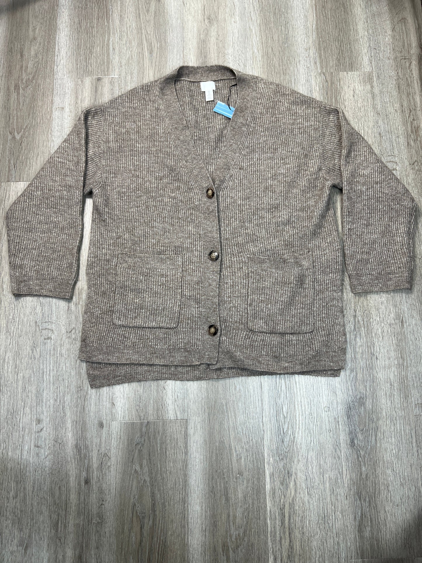 Cardigan By H&m In Brown, Size: L