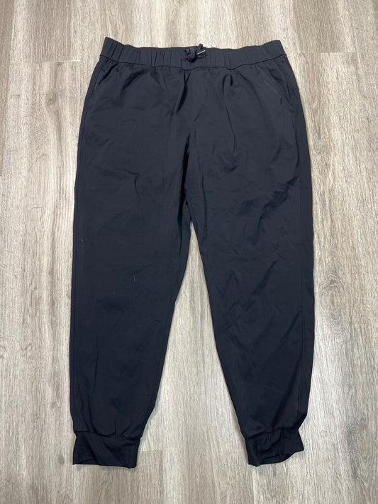 Athletic Pants By Clothes Mentor In Black, Size: Xxl