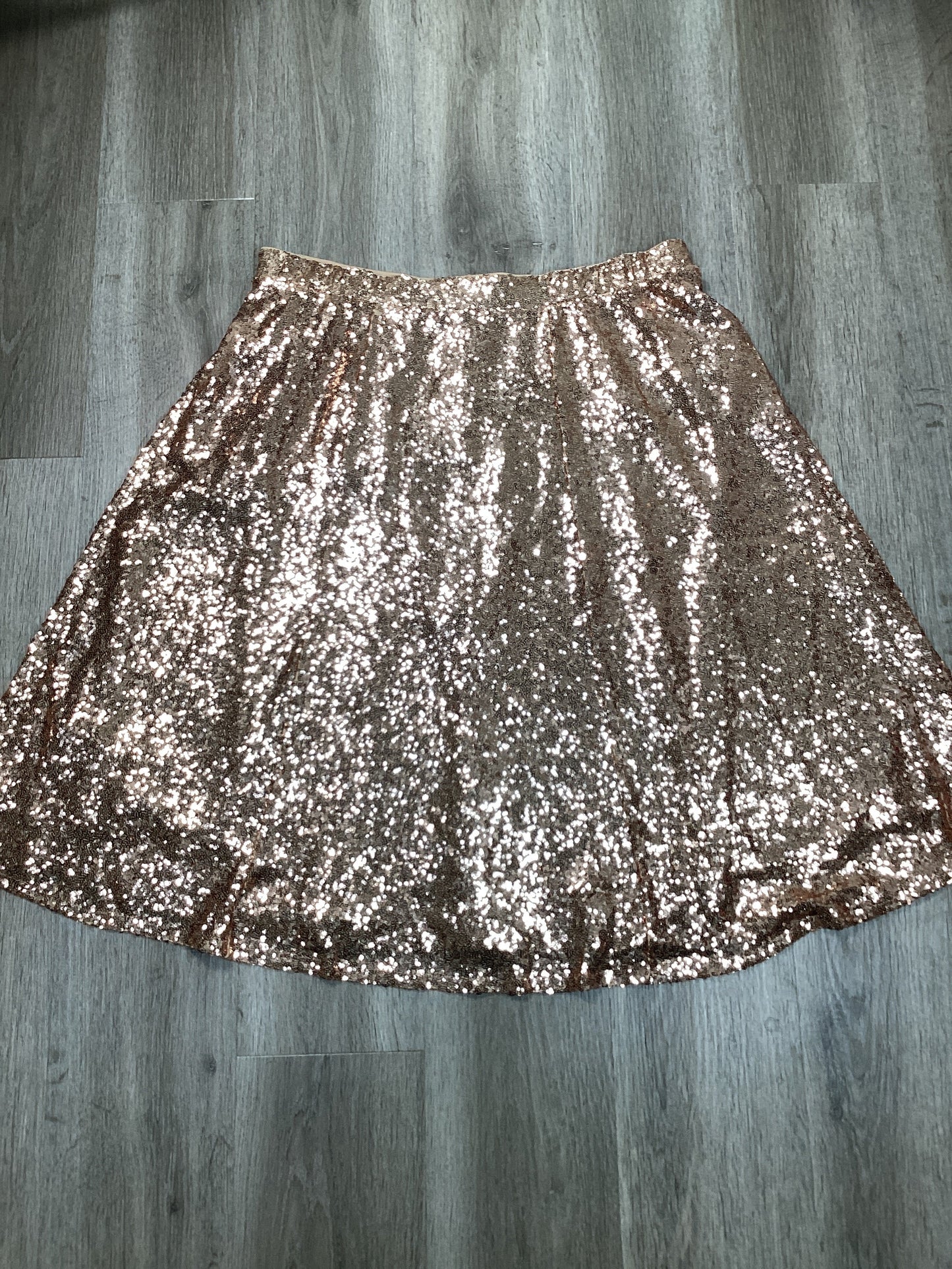 Skirt Midi By Torrid In Gold, Size: 2x