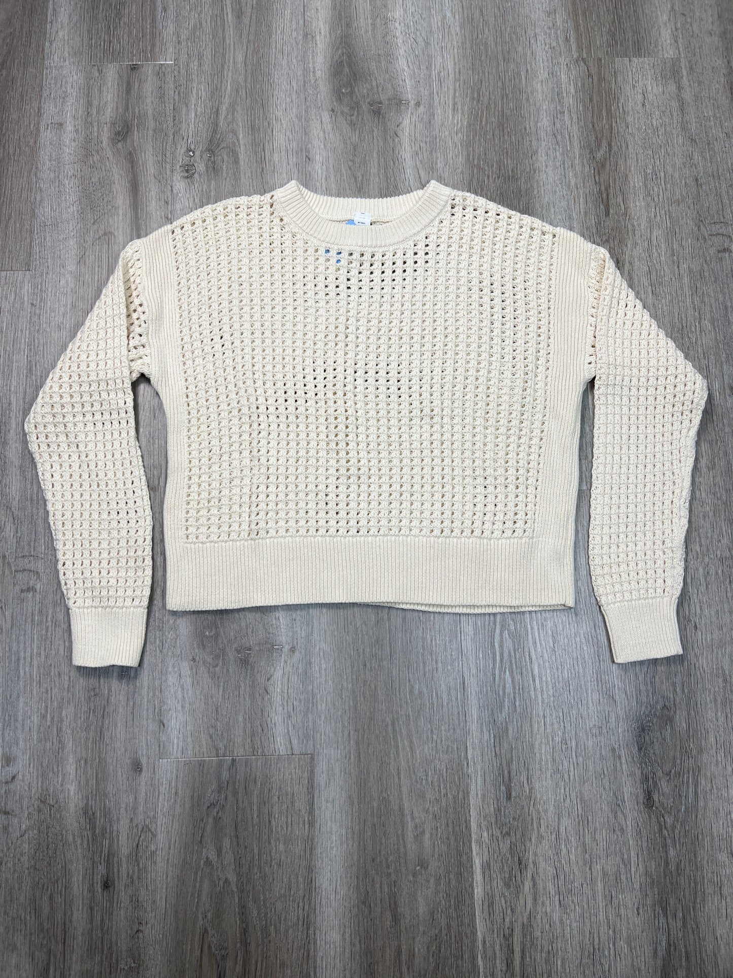 Sweater By Old Navy In Cream, Size: M