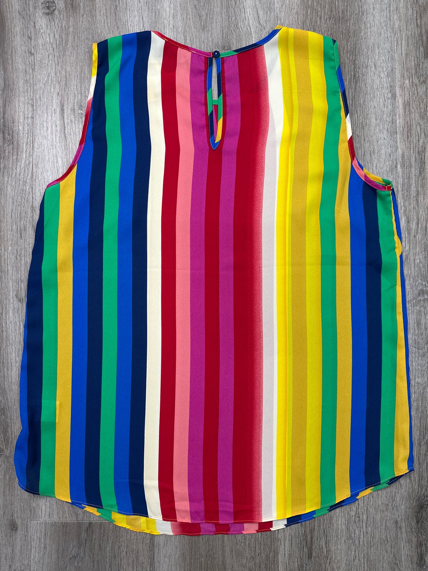 Top Sleeveless By Cynthia Rowley In Multi-colored, Size: L