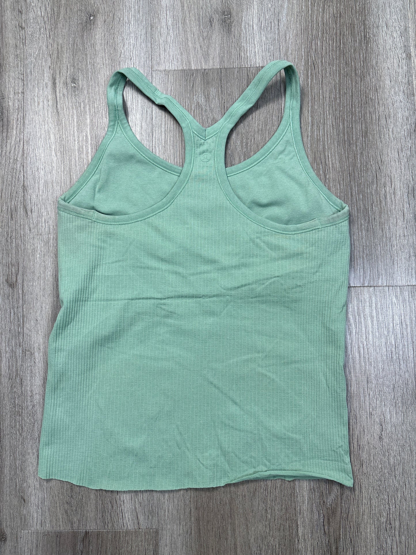 Athletic Tank Top By Lululemon In Green, Size: M