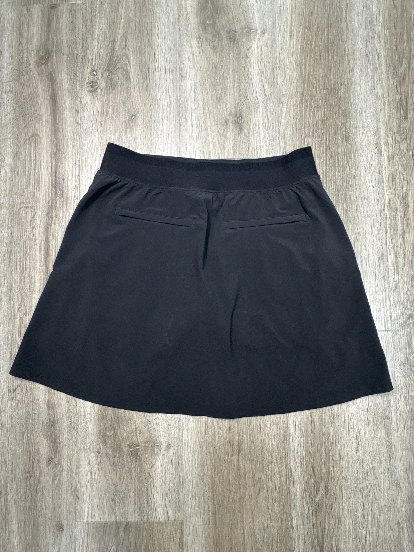 Athletic Skort By Athleta In Black, Size: M