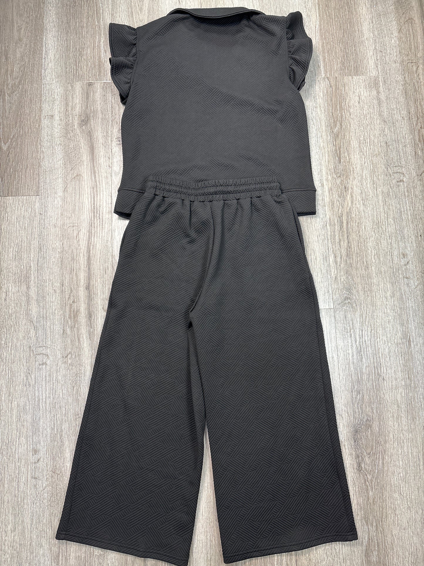 Pants Set 2pc By Clothes Mentor In Black, Size: S