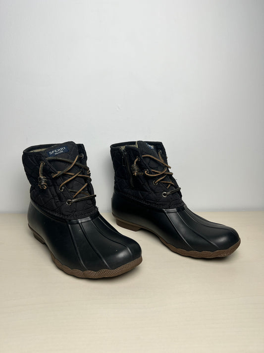 Boots Snow By Sperry In Black, Size: 8