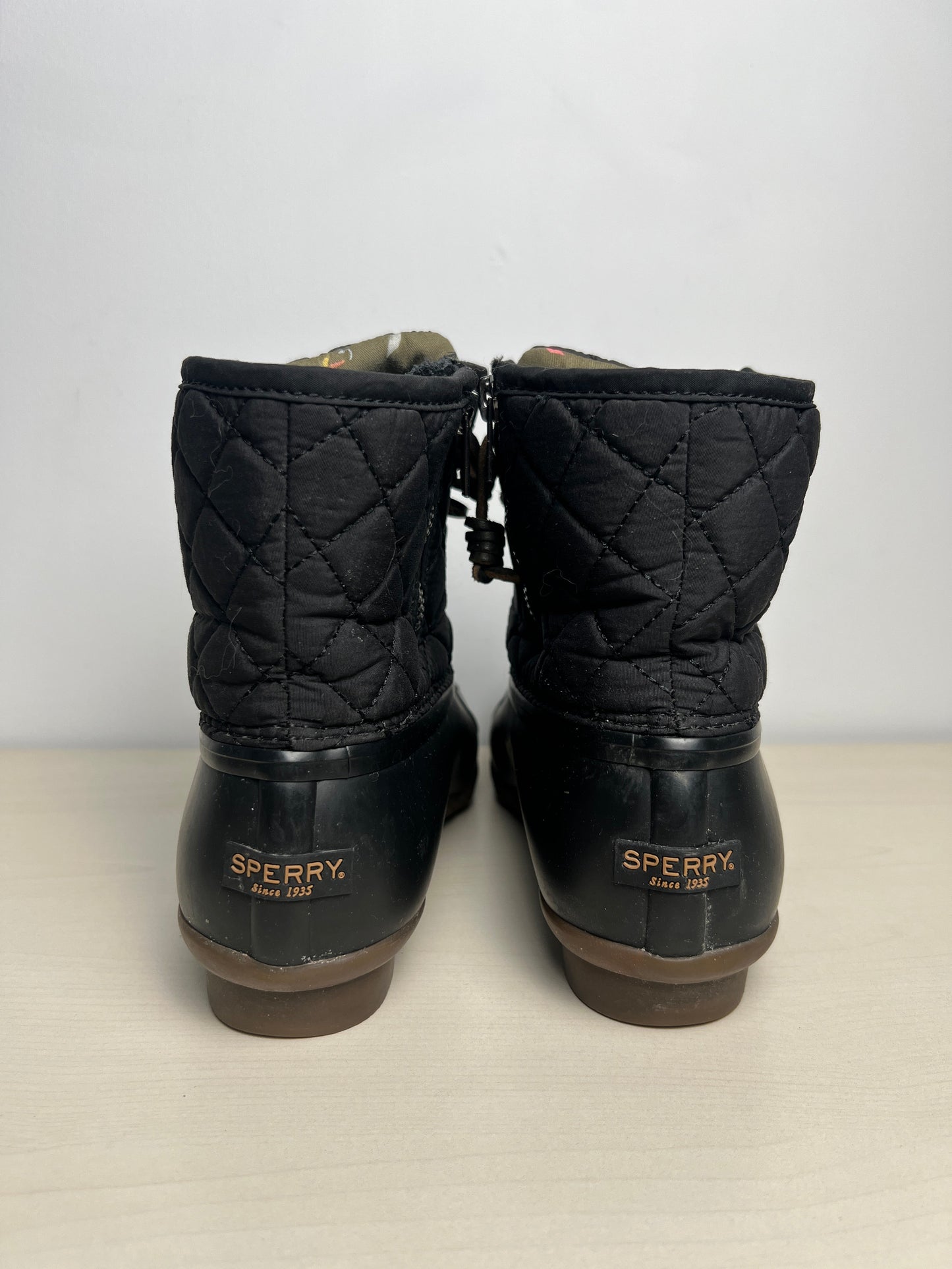 Boots Snow By Sperry In Black, Size: 8