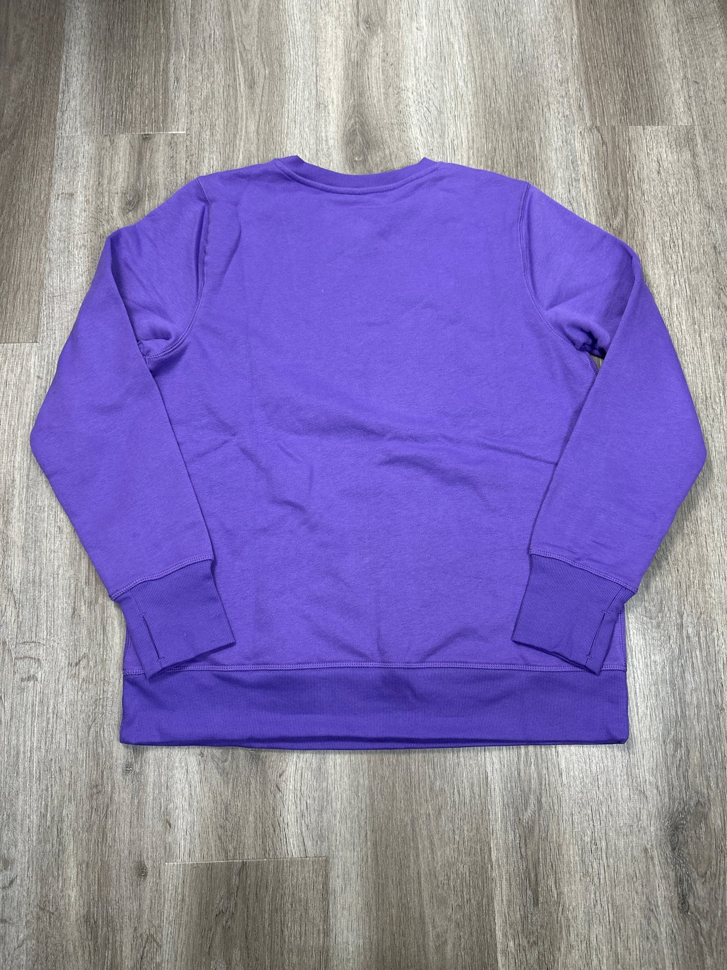 Athletic Sweatshirt Crewneck By Tek Gear In Purple, Size: Xl