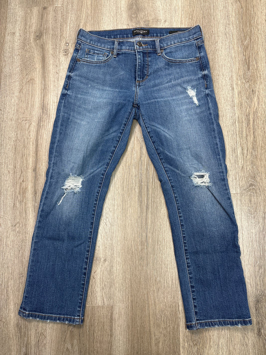 Jeans Boyfriend By Banana Republic In Blue, Size: 6