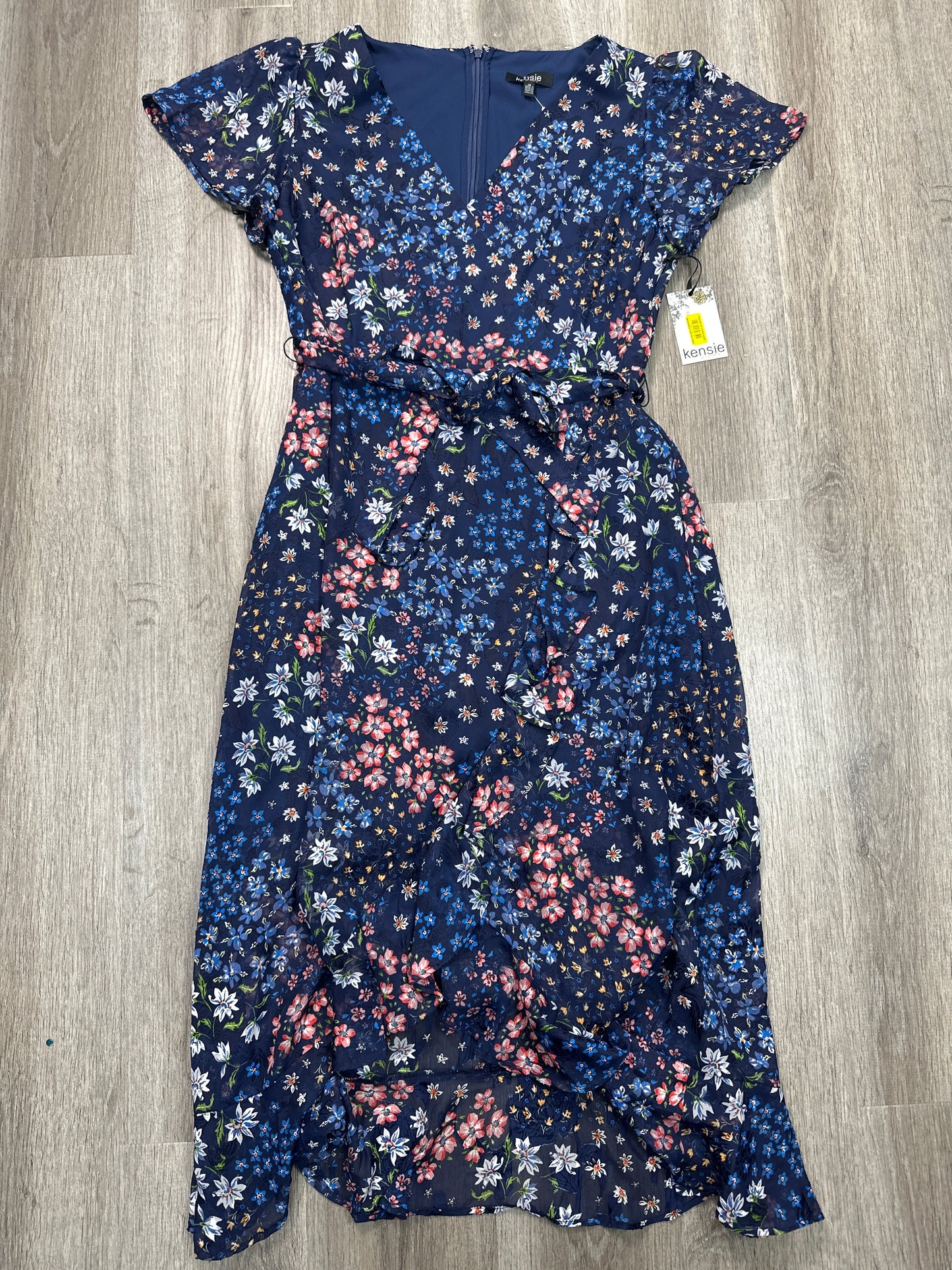 Dress Casual Maxi By Kensie In Floral Print, Size: 14