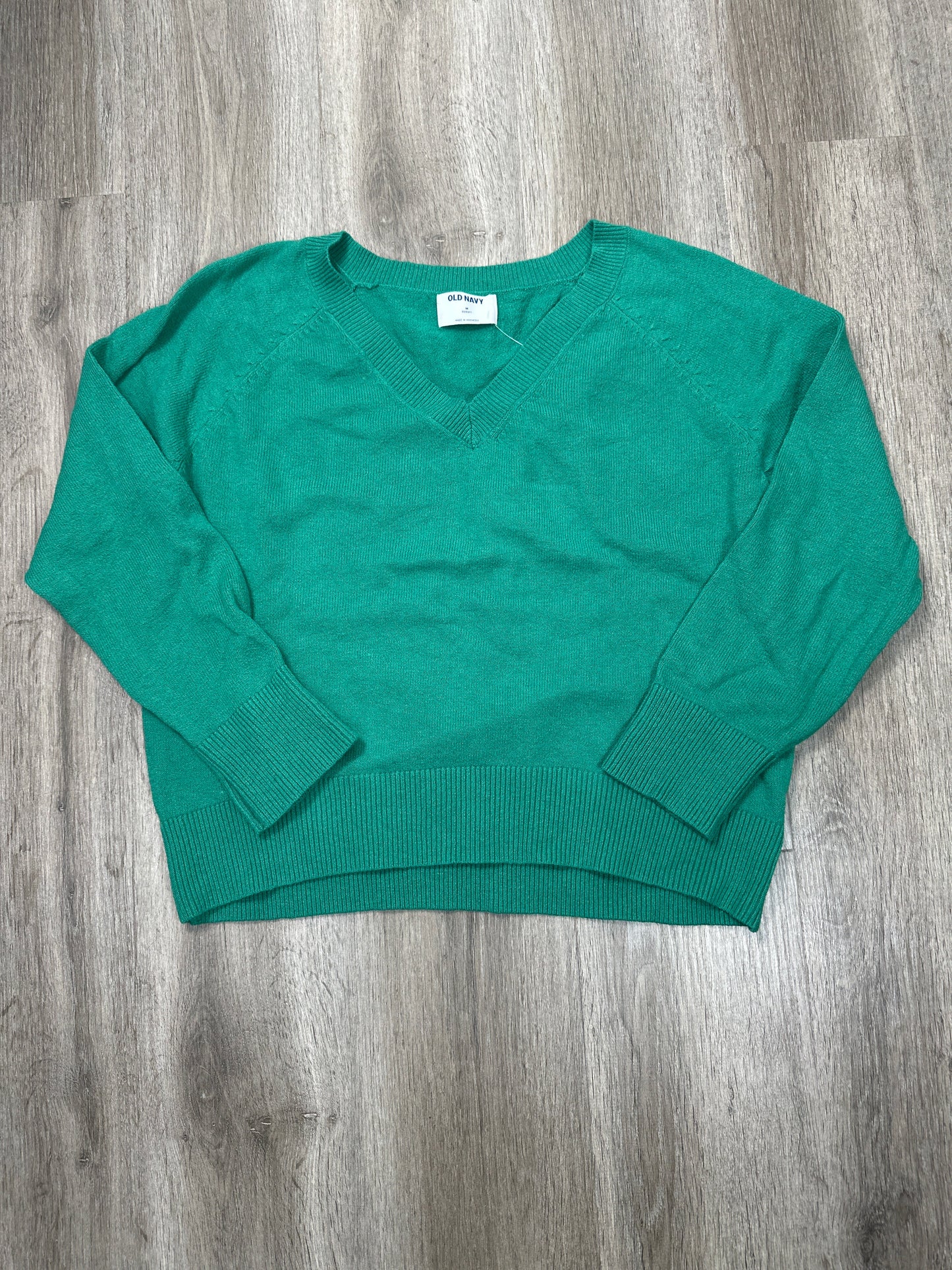 Sweater By Old Navy In Green, Size: M