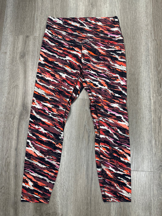 Athletic Leggings By Lululemon In Multi-colored, Size: M