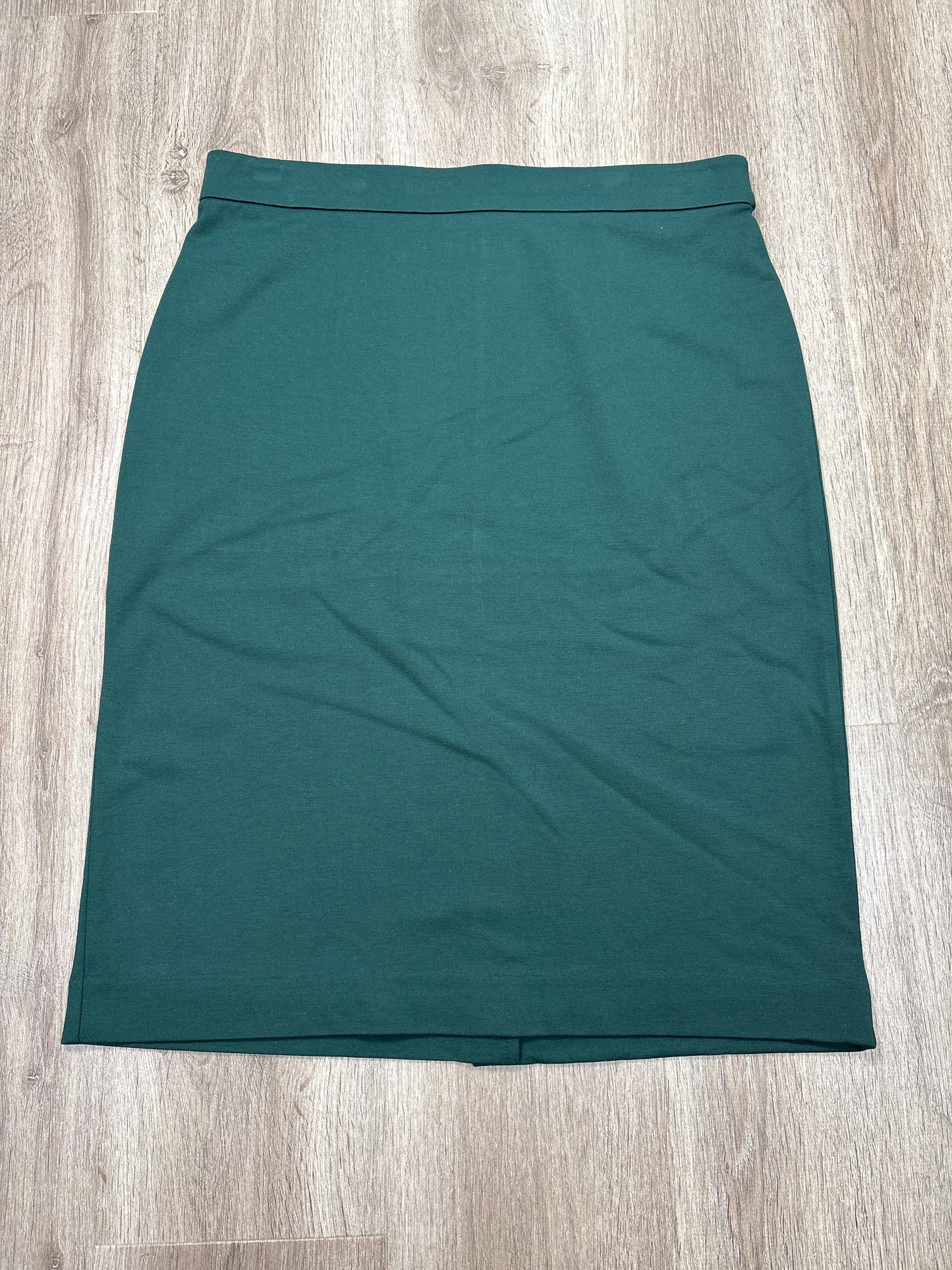 Skirt Mini & Short By Ann Taylor In Green, Size: L