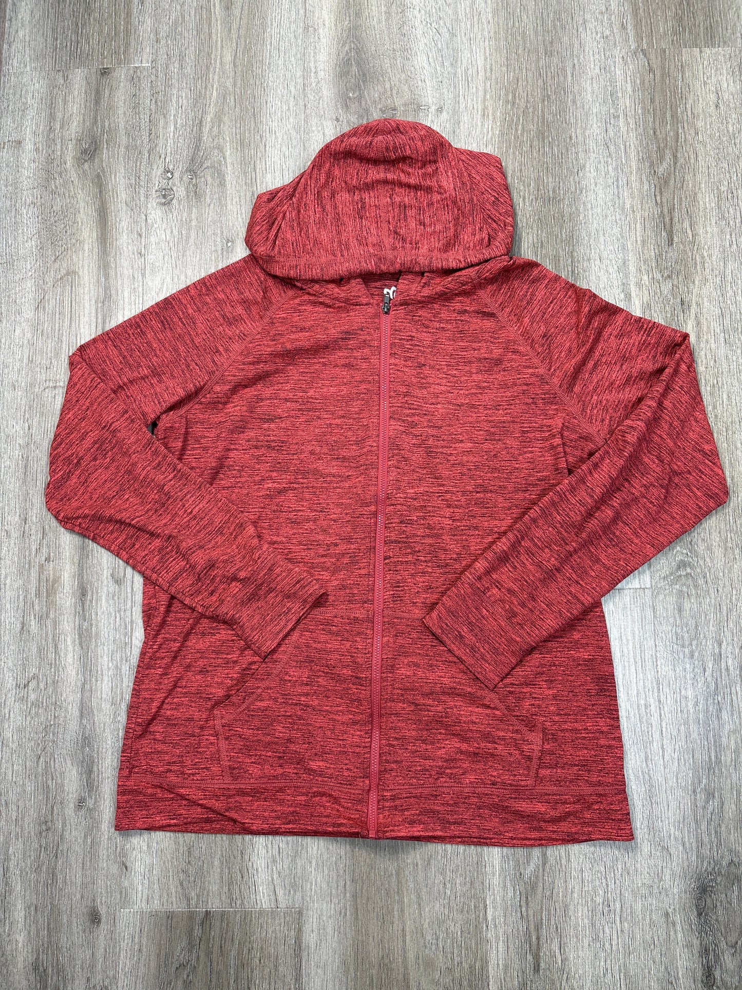 Athletic Jacket By Maurices In Red, Size: S