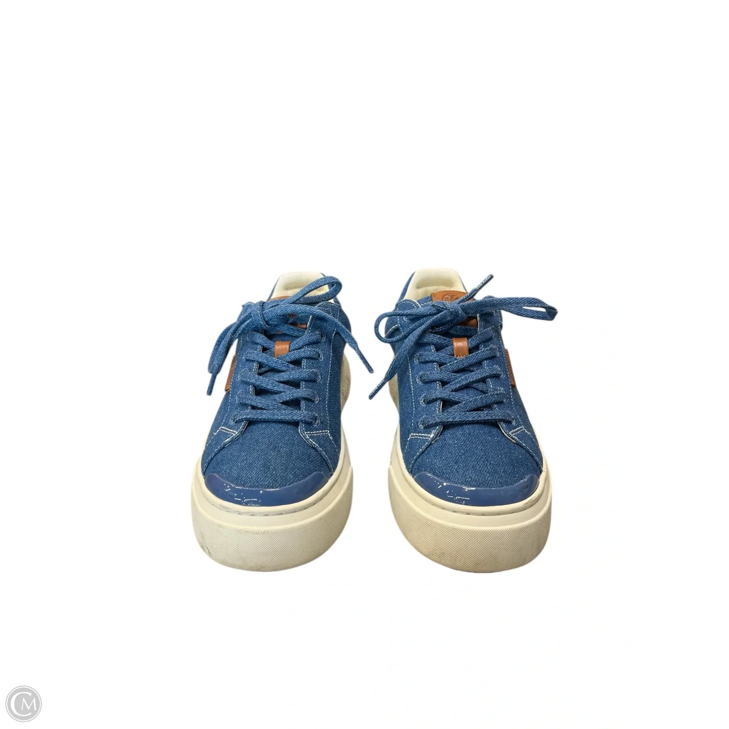 Shoes Designer By Tory Burch In Blue, Size: 8