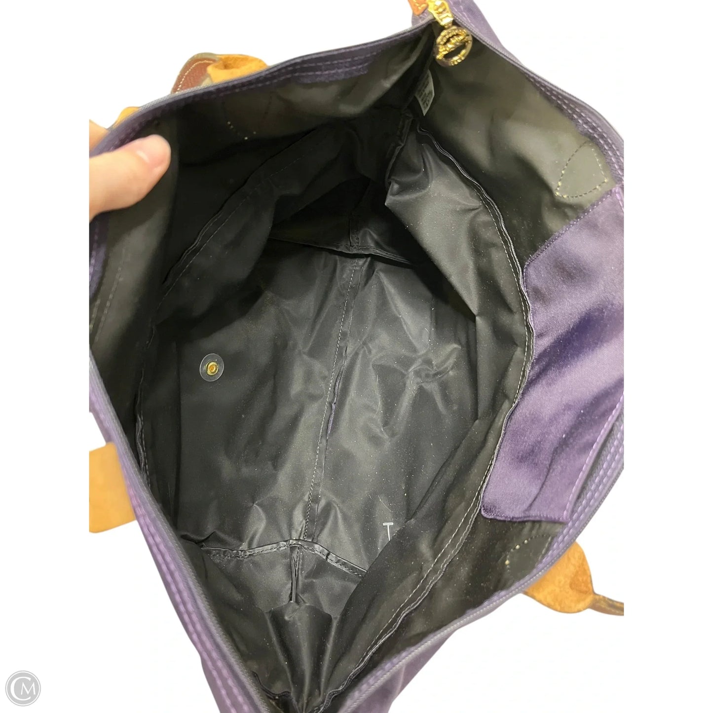 Tote Designer By Longchamp, Size: Large