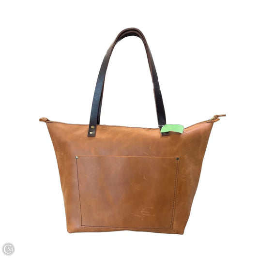 Tote Leather By Portland Leather, Size: Large