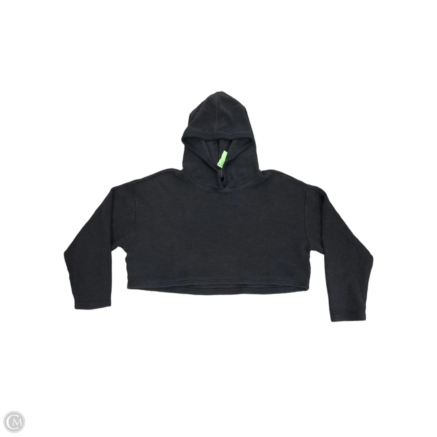 Athletic Sweatshirt Hoodie By Athleta In Black, Size: M