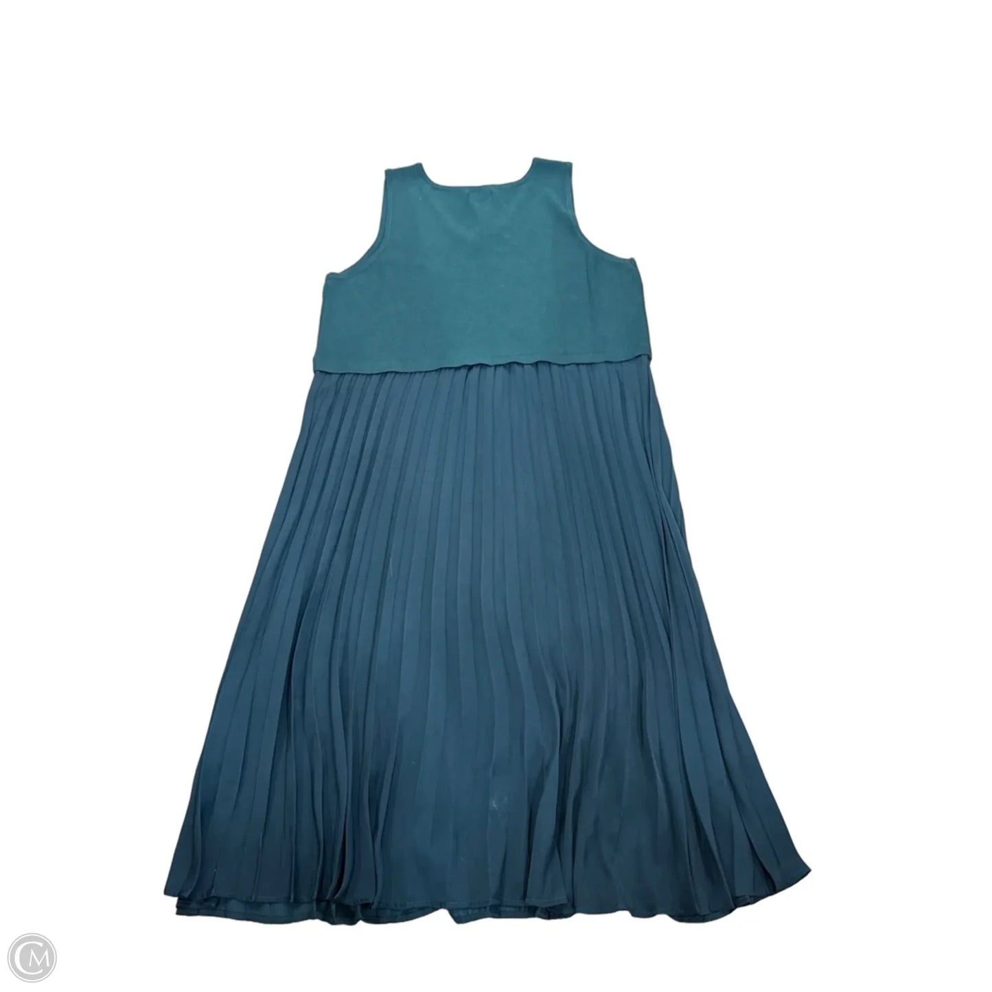 Dress Casual Midi By Clothes Mentor In Green, Size: 2x