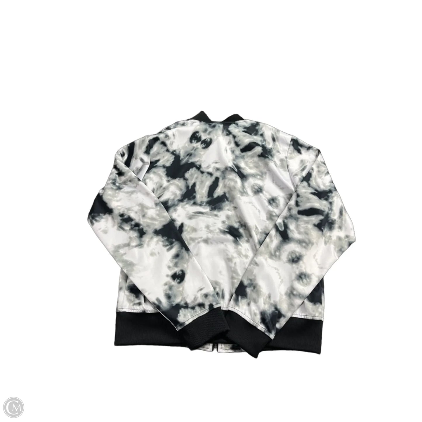 Jacket Other By Clothes Mentor In Grey & White, Size: S