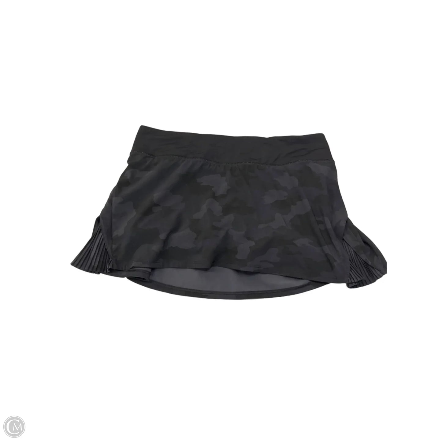 Athletic Skirt By Lululemon In Camouflage Print, Size: M