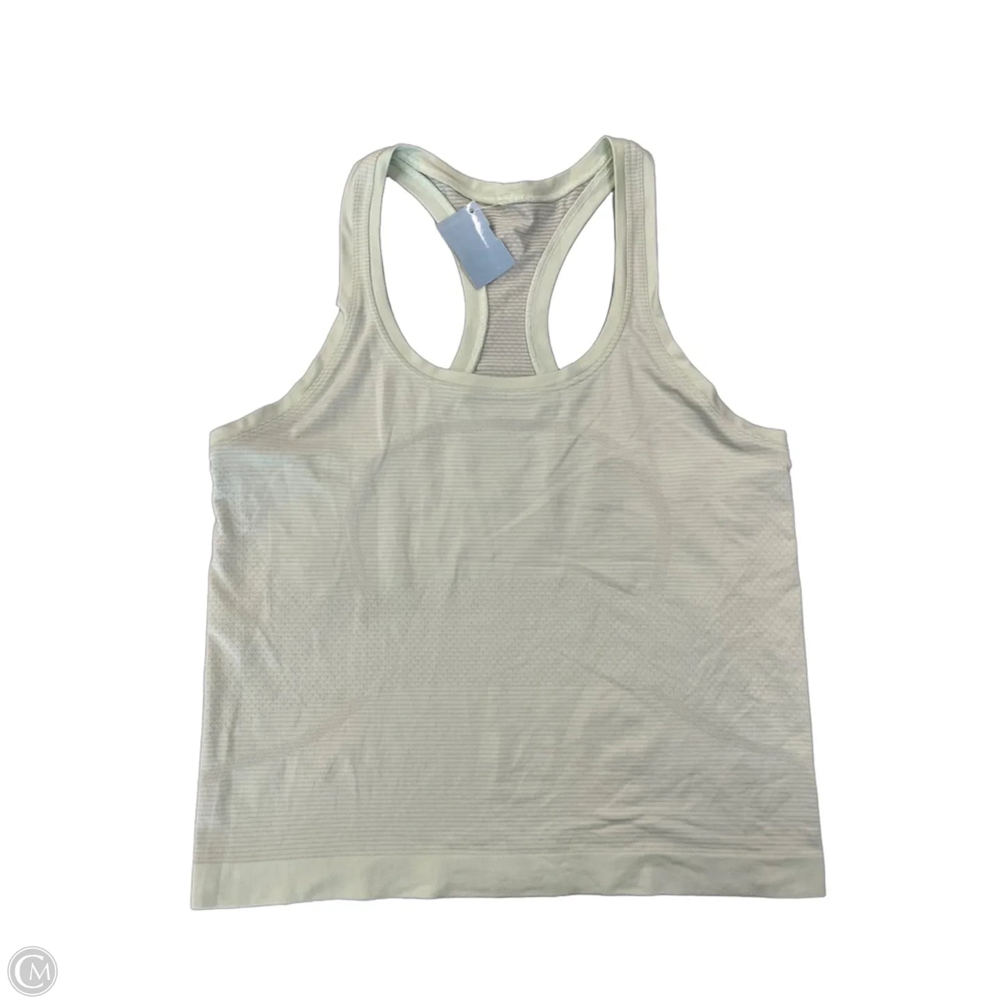 Athletic Tank Top By Lululemon In Green, Size: M
