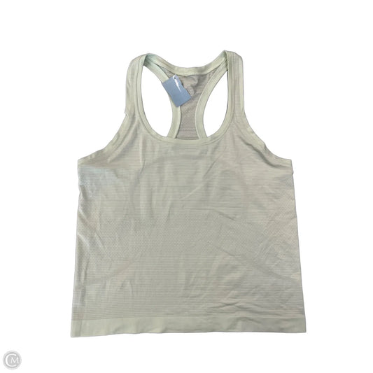 Athletic Tank Top By Lululemon In Green, Size: M