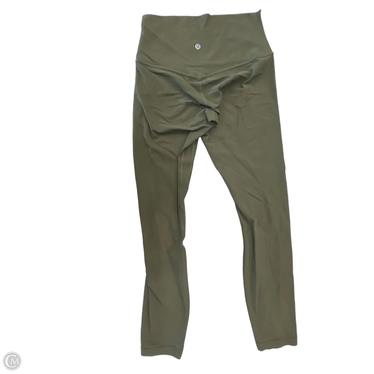Athletic Leggings By Lululemon In Green, Size: S