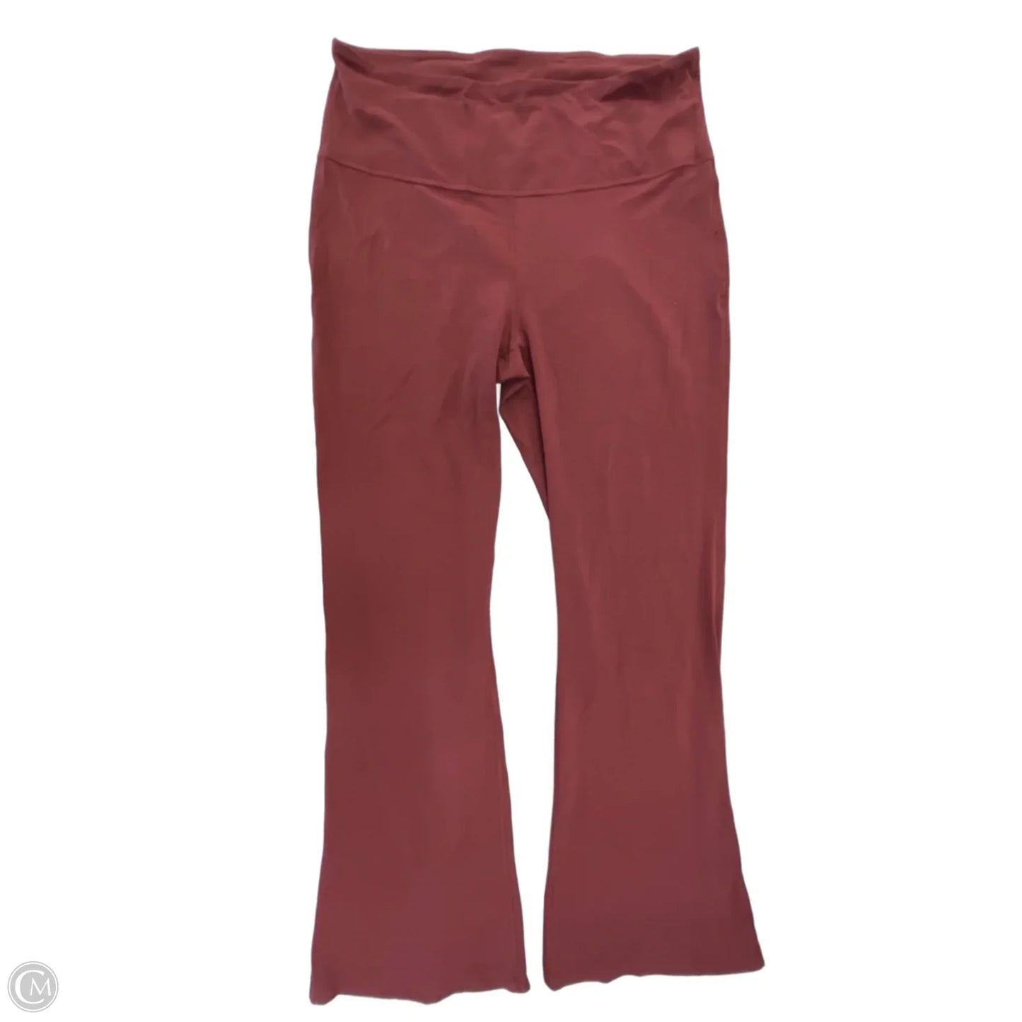 Athletic Pants By Lululemon In Red, Size: Xl