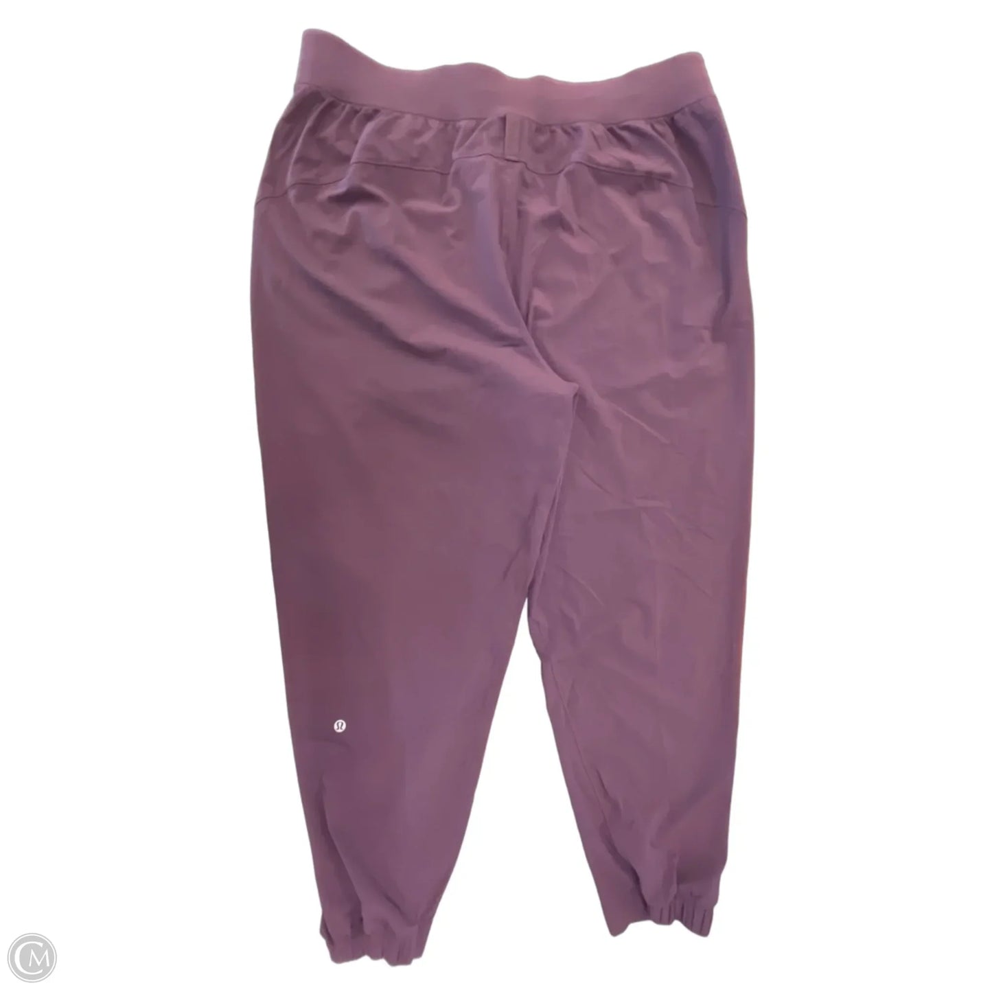Athletic Pants By Lululemon In Purple, Size: Xl