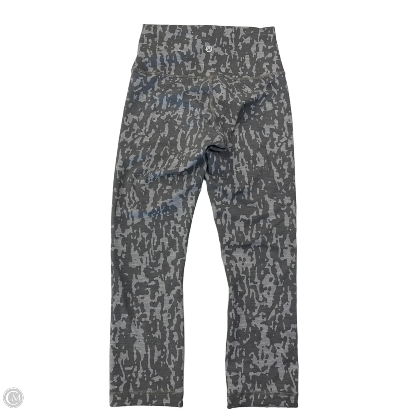 Athletic Leggings Capris By Lululemon In Camouflage Print, Size: S