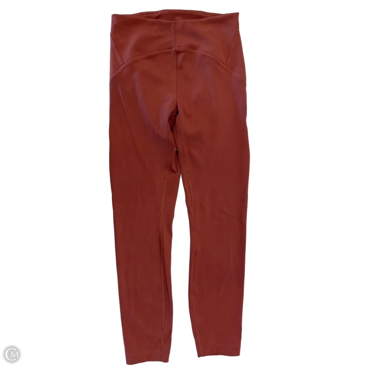 Athletic Leggings By Lululemon In Red, Size: S