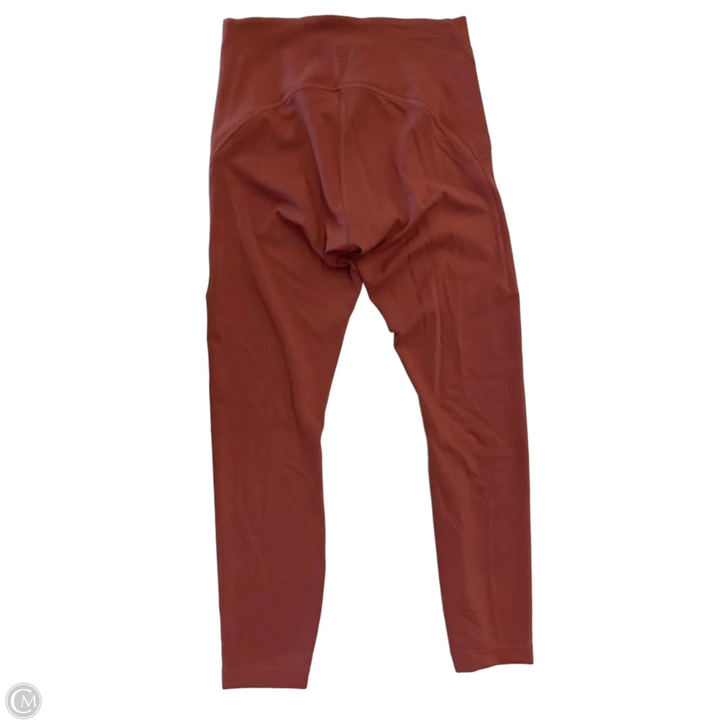 Athletic Leggings By Lululemon In Red, Size: S