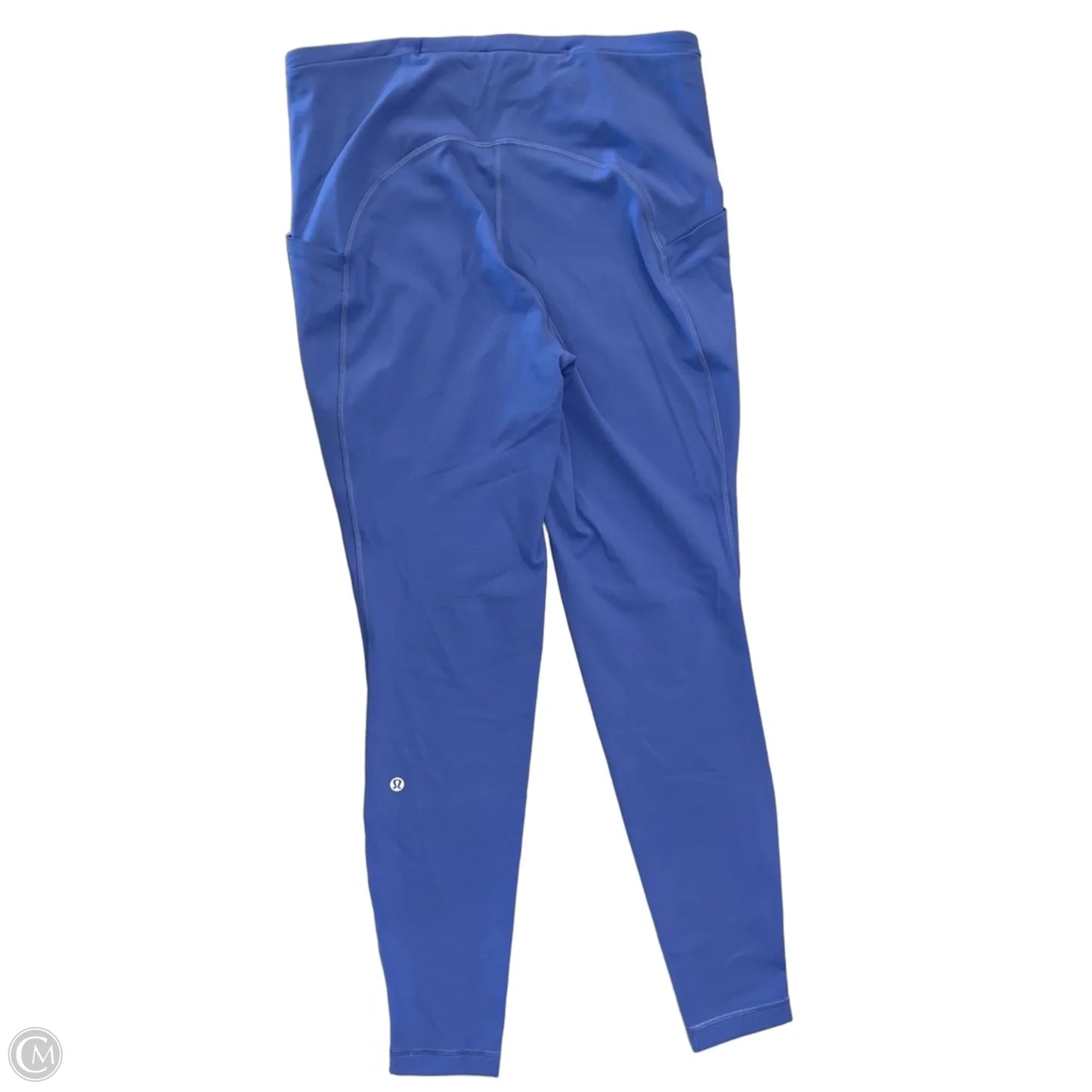 Athletic Leggings By Lululemon In Blue, Size: M