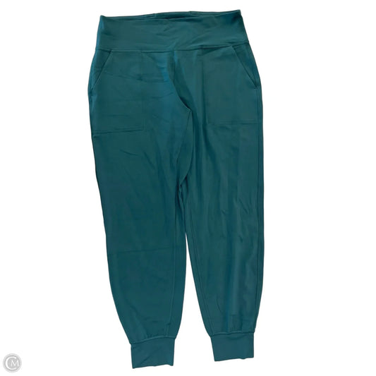 Athletic Leggings By Lululemon In Green, Size: M