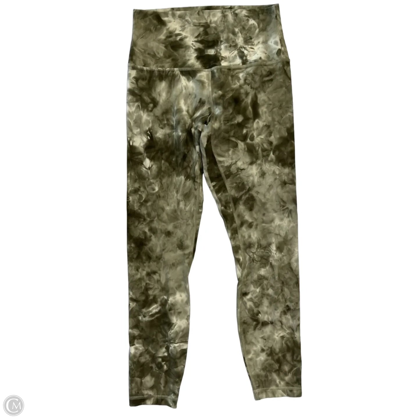 Athletic Leggings By Lululemon In Green, Size: S