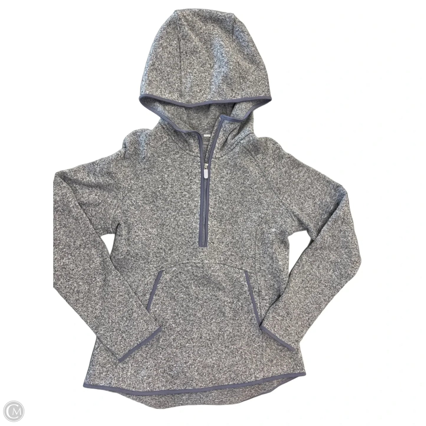 Athletic Jacket By Lululemon In Grey, Size: M