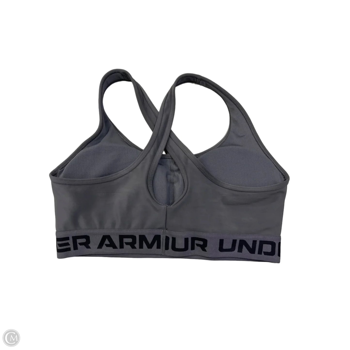 Athletic Bra By Under Armour In Grey, Size: M