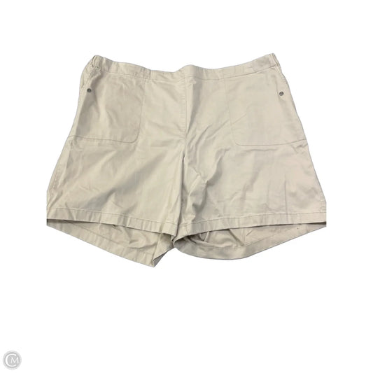 Shorts By J. Jill In Tan, Size: 4x