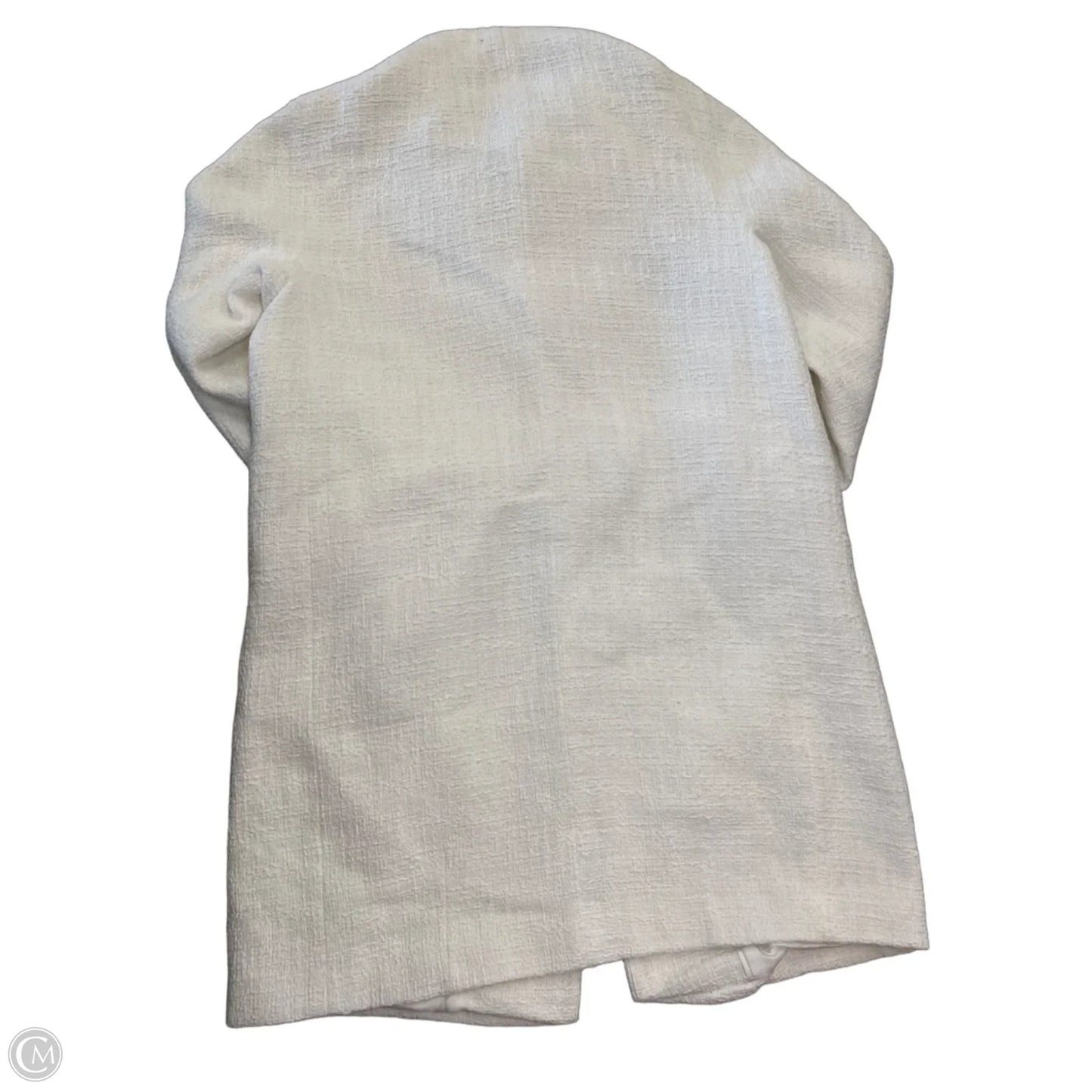 Coat Designer By Kate Spade In White, Size: M