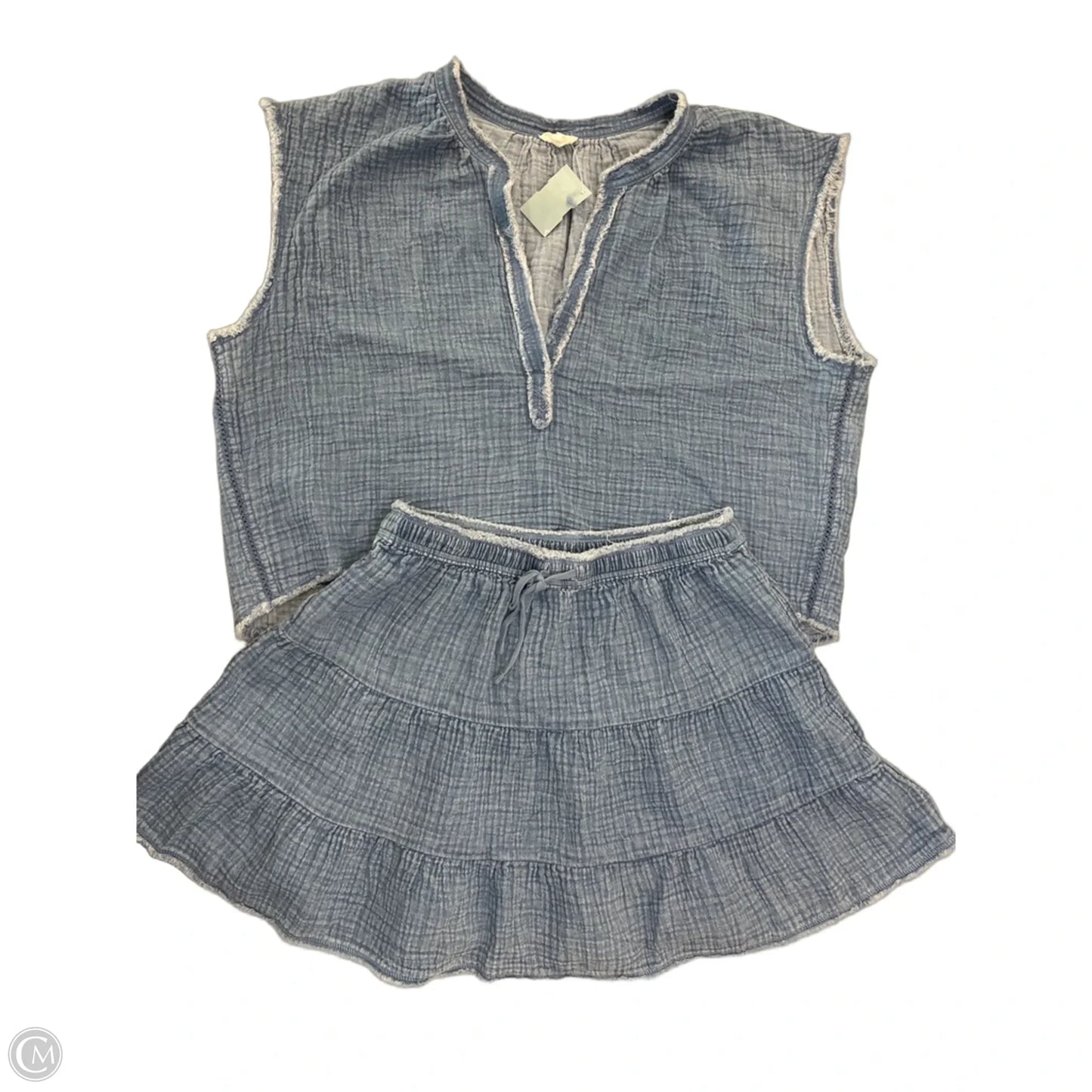 Skirt Set 2pc By Aerie In Blue, Size: S