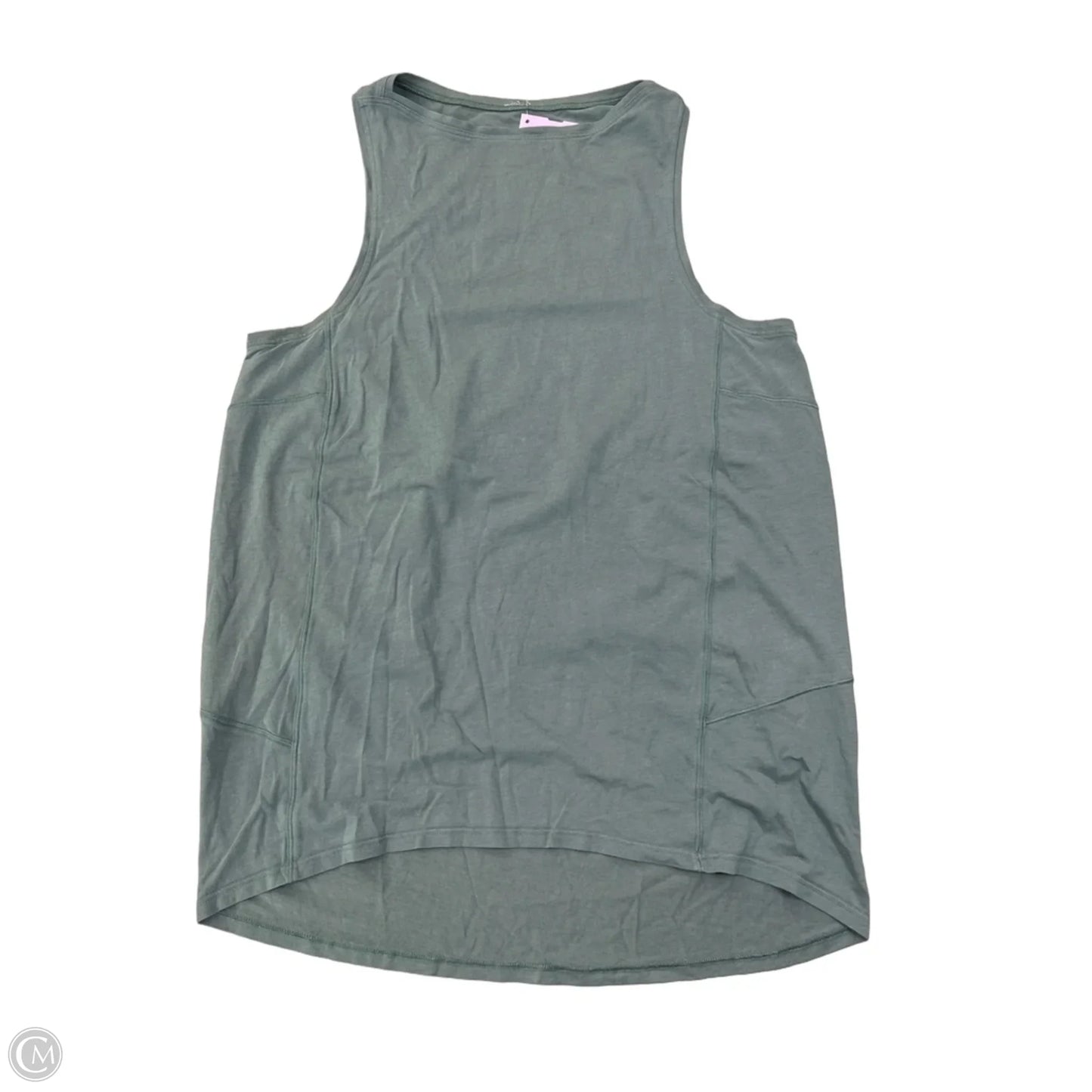 Athletic Tank Top By Lululemon In Green, Size: L