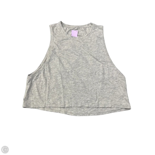 Athletic Tank Top By Lululemon In Grey, Size: M