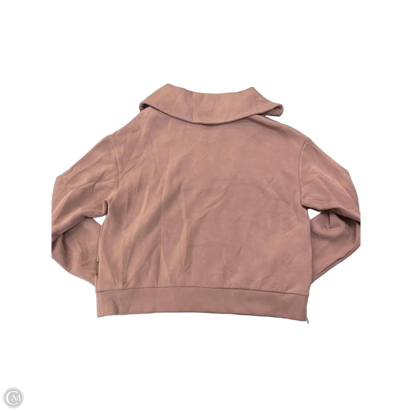 Athletic Sweatshirt Collar By Varley In Brown, Size: Xl