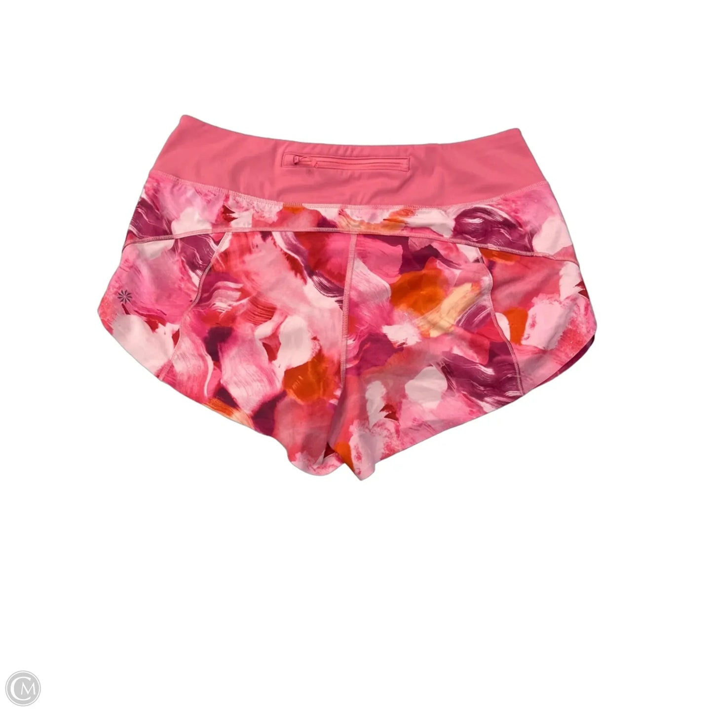 Athletic Shorts By Athleta In Pink, Size: M
