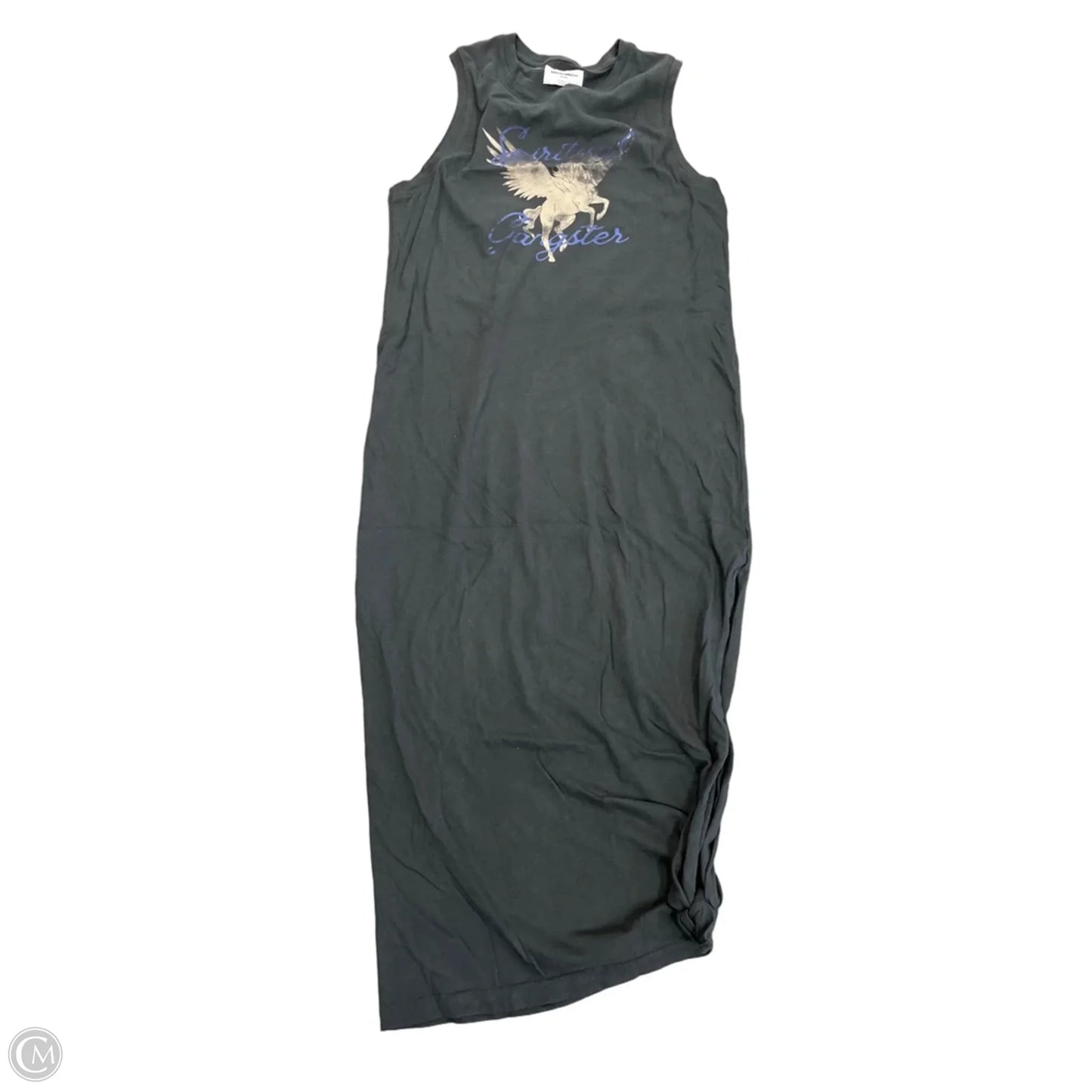 Dress Casual Maxi By Spiritual Gangster In Grey, Size: M