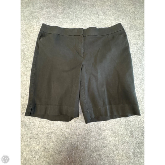 Shorts By Chicos In Black, Size: Xxl