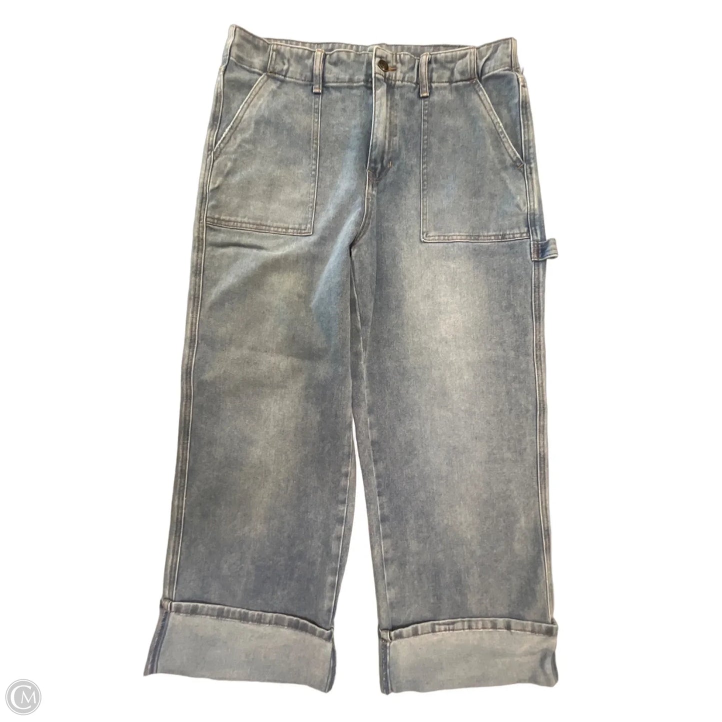 Jeans Wide Leg By And Now This In Blue Denim, Size: 12