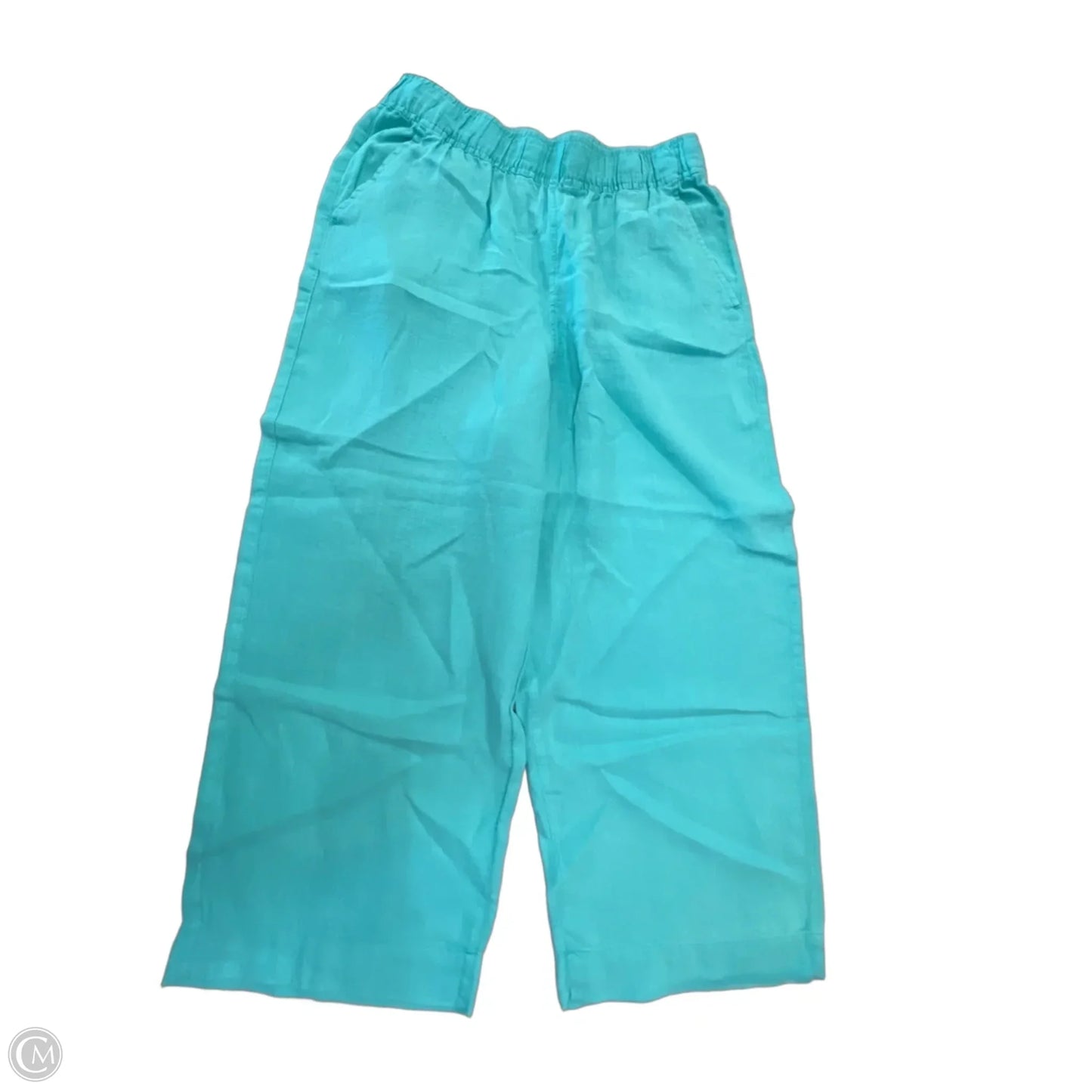 Pants Wide Leg By Tahari In Teal, Size: L