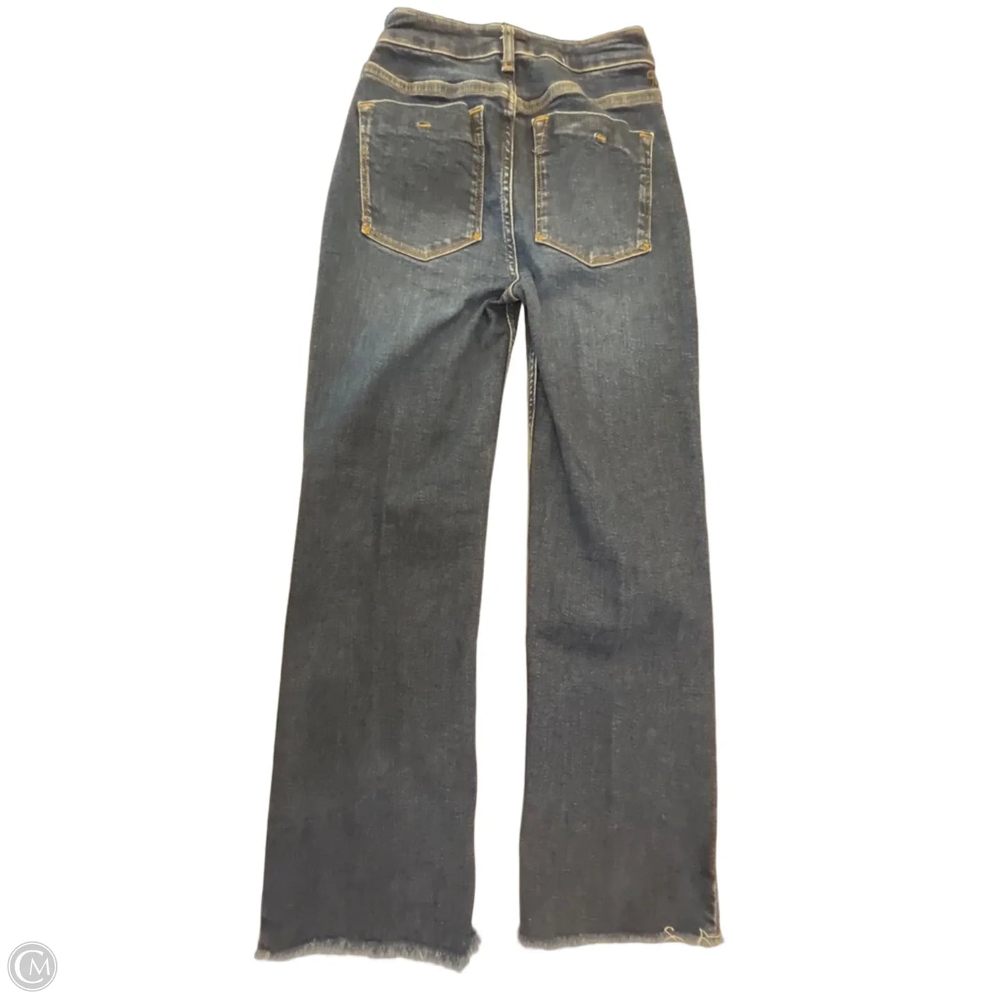 Jeans Straight By Pilcro In Blue Denim, Size: 2